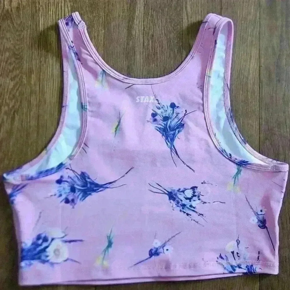STAX Athletic Cropped Tank - Picture 2 of 3